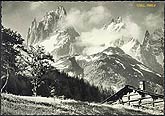 old postcard melting glaciers