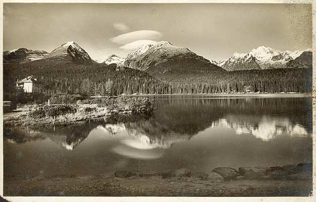 Vysoke Tatry Strbske Pleso  Hautes Tatras lac Csorber