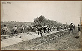 photo ancienne terrassiers du ballast