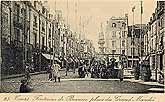 Tours place du Grand Marche en 1900