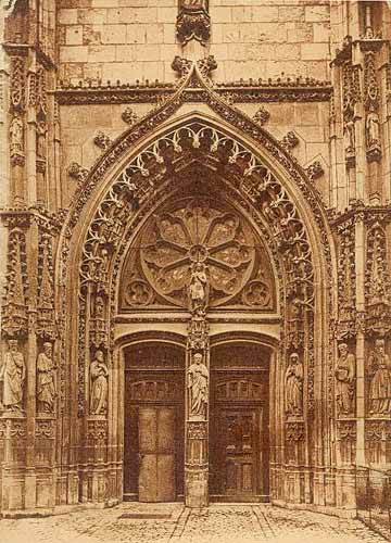 Tours eglise N D La Riche en 1900