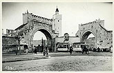 carte postale ancienneTunis porte Bab-el-Khadra