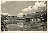 carte postale ancienne Valbella mit Heidsee Suisse