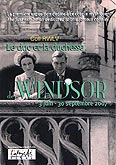 le Duc et la Duchesse de Windsor au chateau de Cande Indre et Loire carte postale contemporaine